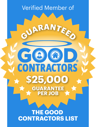 Good Contractors $25,000 Guarantee